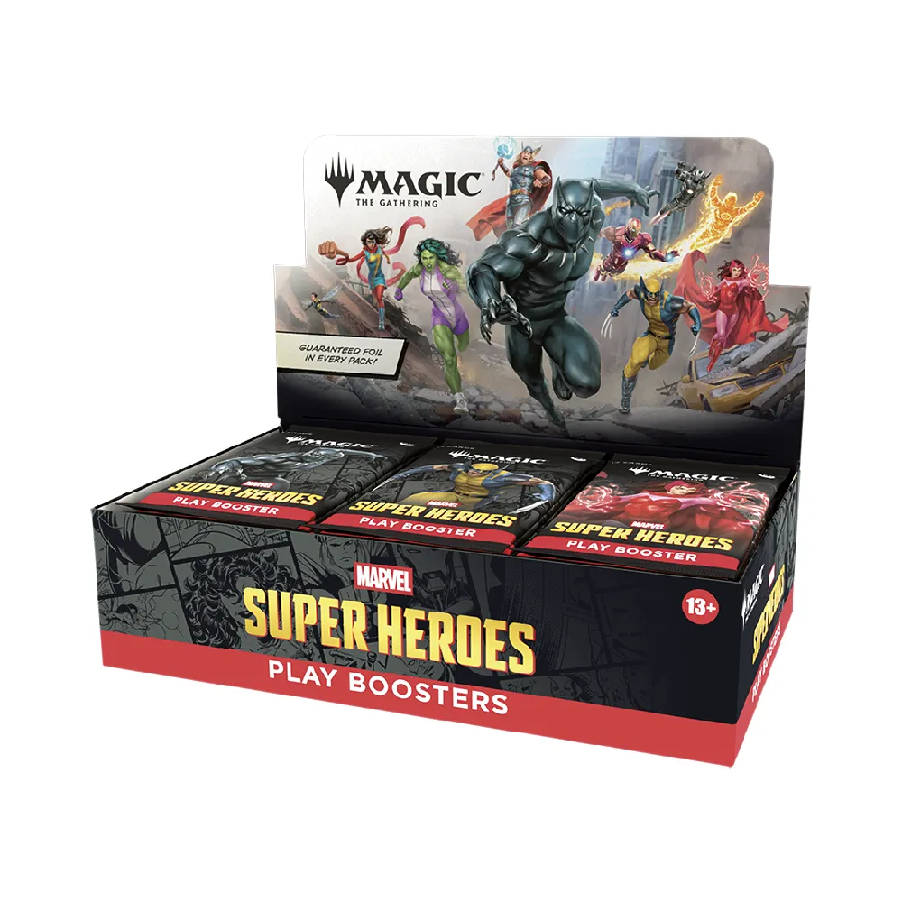 Marvel Super Heroes Play Booster Box